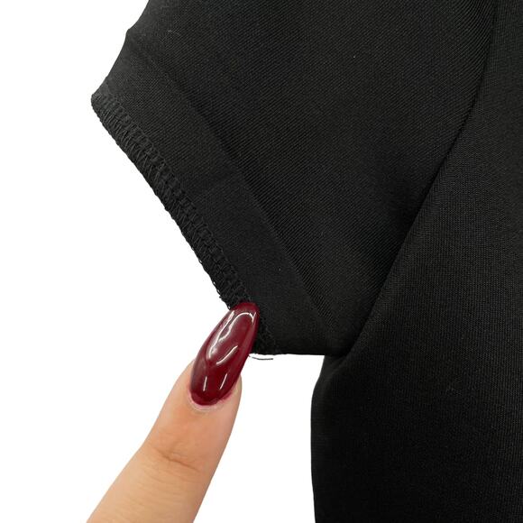 Betsey Johnson Scuba Fit n Flare Floral Bottom Dress - Picture 9 of 10